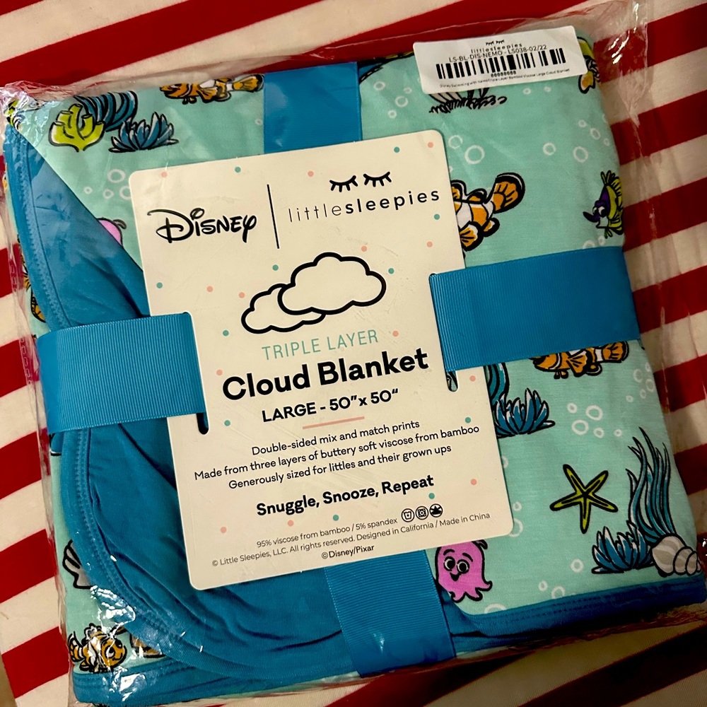 Little Sleepies - Finding Nemo Cloud Blanket